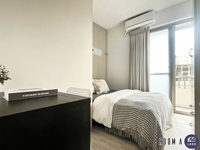 💓後山埤捷運/全新裝潢陽台雅房/可租補可報稅(第1張)