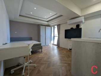 綠園道旁｜高樓層景觀電梯套房｜獨洗曬｜可租補（第1張）