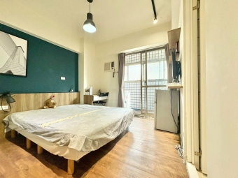 榮總中科🩵陽台獨洗曬🩵台水電🩵可租補💜管理員🩵可貓（第6張）