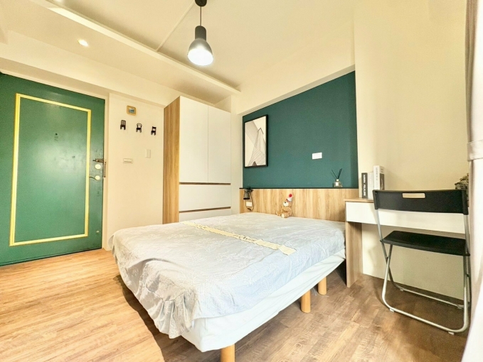 榮總中科🩵陽台獨洗曬🩵台水電🩵可租補💜管理員🩵可貓（第5張）