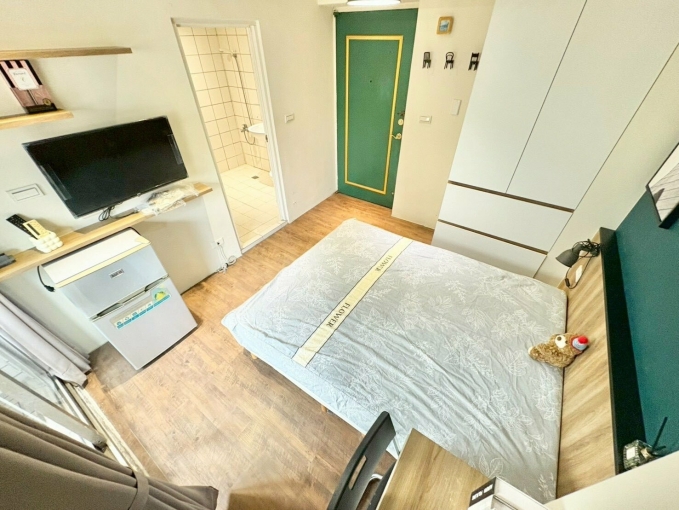 榮總中科🩵陽台獨洗曬🩵台水電🩵可租補💜管理員🩵可貓（第4張）