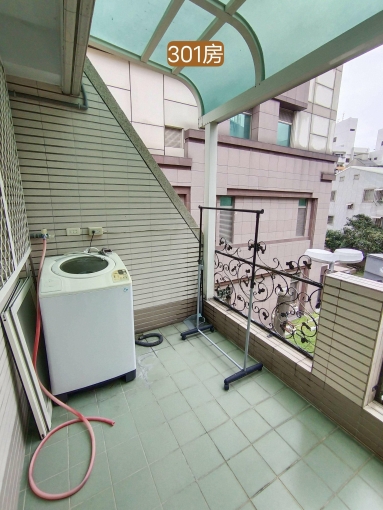 橘子🍊近台體大🍊包水WiFi獨洗曬套房🍊可租補陽台大套房301（第5張）