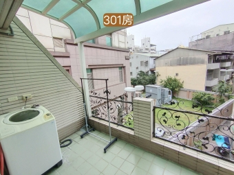 橘子🍊近台體大🍊包水WiFi獨洗曬套房🍊可租補陽台大套房301（第6張）