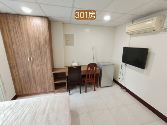 橘子🍊近台體大🍊包水WiFi獨洗曬套房🍊可租補陽台大套房301（第3張）