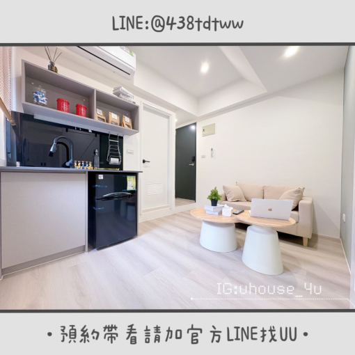 近桃園火車站|全新裝潢|一房一廳|乾濕分離|獨洗獨曬 - Image 4