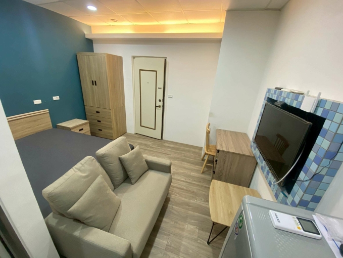 蘆洲站/格局方正室內間空間大/家具家電齊全拎包入住（第4張）