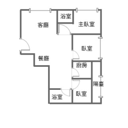 🌳【南區質感三房】豐富公園旁・中山醫・大慶車站（第10張）
