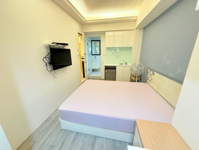 舒適套房🥇獨洗窗曬✨租屋補助✨流理台📣子母車✨近文心森林(第3張)