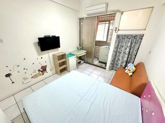 我要一杯曼陀朱加可樂✨陽台獨洗⚡可租補💕近逢甲 74⚡宇你相見（第2張）