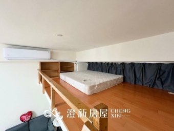 🎉金山街安靜後段/近竹科後門/一房一廳樓中樓/獨立洗衣機獨立曬衣窗台/有電梯/警衛管理/台水台電/室內機車位/獨立流理臺可開伙🎉（第9張）