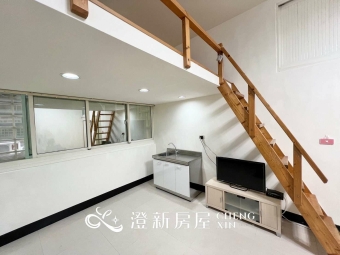 🎉金山街安靜後段/近竹科後門/一房一廳樓中樓/獨立洗衣機獨立曬衣窗台/有電梯/警衛管理/台水台電/室內機車位/獨立流理臺可開伙🎉（第3張）