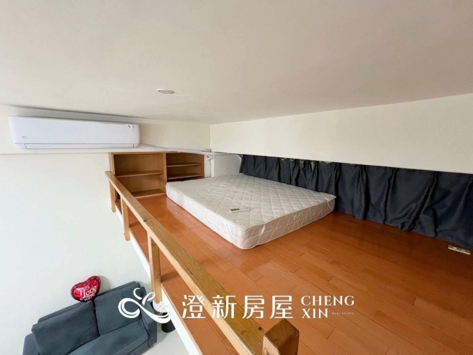 🎉金山街安靜後段/近竹科後門/一房一廳樓中樓/獨立洗衣機獨立曬衣窗台/有電梯/警衛管理/台水台電/室內機車位/獨立流理臺可開伙🎉（第8張）