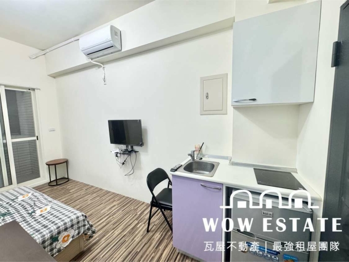 陽台獨洗🍀可租屋補助🍀流理台🍀電磁爐🍀可戶籍🍀室內機車位🍀子母車🍀管理員（第2張）