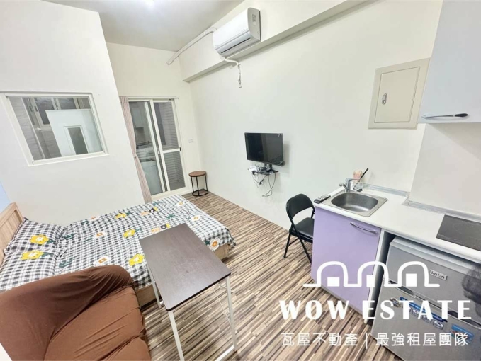 陽台獨洗🍀可租屋補助🍀流理台🍀電磁爐🍀可戶籍🍀室內機車位🍀子母車🍀管理員（第7張）
