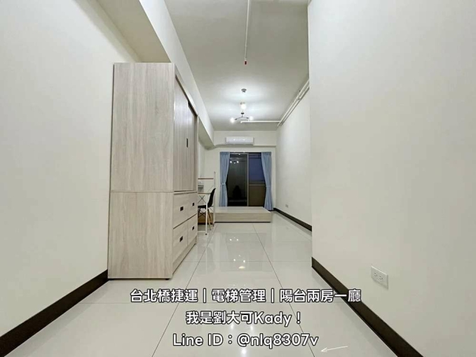 ☀️台北橋捷運共構宅/陽台高樓景觀兩房/可養寵物可租補(第5張)