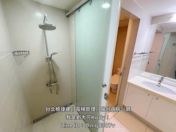 ☀️台北橋捷運共構宅/陽台高樓景觀兩房/可養寵物可租補(第11張)