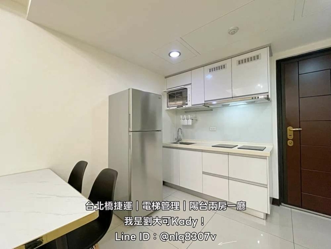 ☀️台北橋捷運共構宅/陽台高樓景觀兩房/可養寵物可租補(第15張)