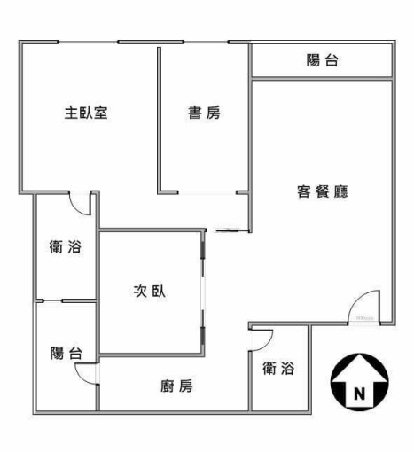 🌈鄰美術館區邊間次高樓景觀3房平車輕軌宅💥 - Image 15