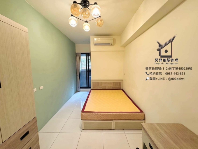 真心推薦 只有一間💜透天電梯🉑️租補️💜近逢甲、僑光💜陽台獨洗曬💜室內機車位💜衛浴開窗💜子母車💜飲水機（第2張）