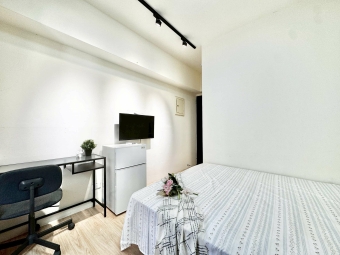 質感套房😍大掀床收納✅可租補.含水✅可租汽車位✅陽台獨洗曬（第9張）