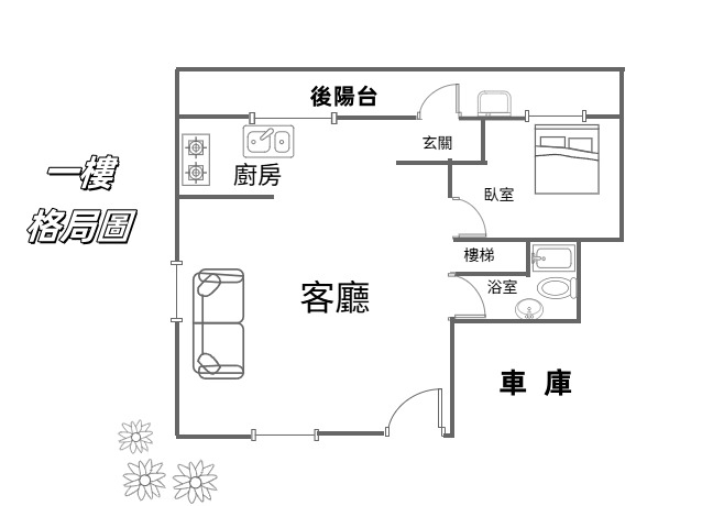 近西濱優質邊間透天五房 - Image 3