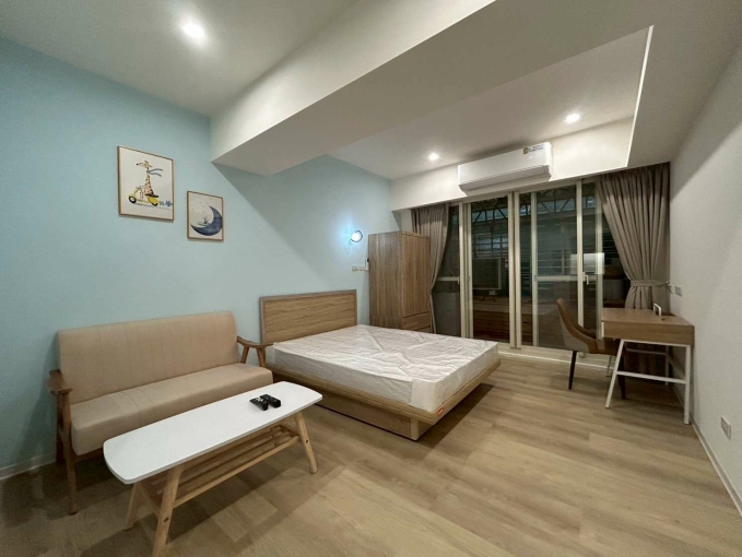 南港區.捷運南港站.全新裝潢.獨立陽台.舒適設計感套房303（第1張）