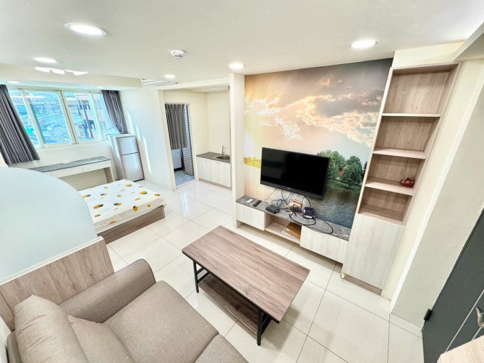 西屯近水湳@秒殺電梯大套房@可寵貓狗@雙租補@獨洗曬（第1張）