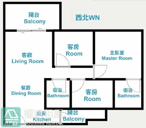 可租補X寵物宅X後勁MRT|郡都科楠全新精緻3房平車 - Image 2