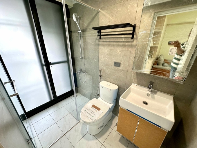 茶香悠然綻放✨陽台獨洗✨可租補💕近台體 lalaport⚡宇你相見（第9張）