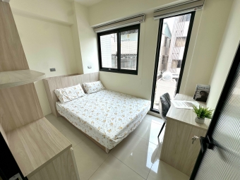 茶香悠然綻放✨陽台獨洗✨可租補💕近台體 lalaport⚡宇你相見（第1張）