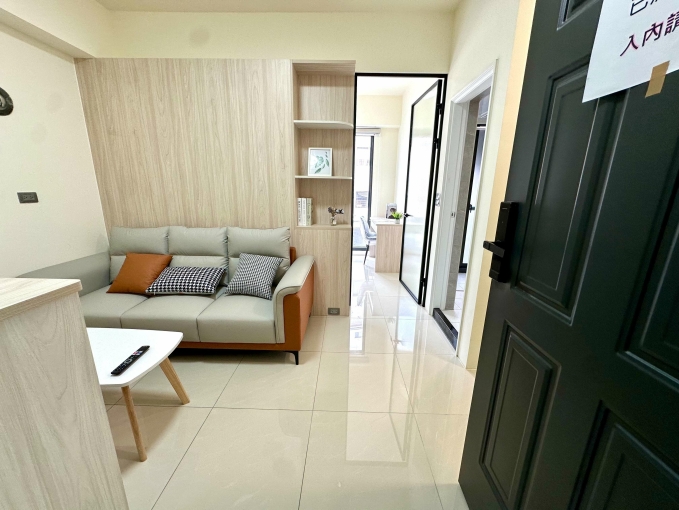 茶香悠然綻放✨陽台獨洗✨可租補💕近台體 lalaport⚡宇你相見（第7張）