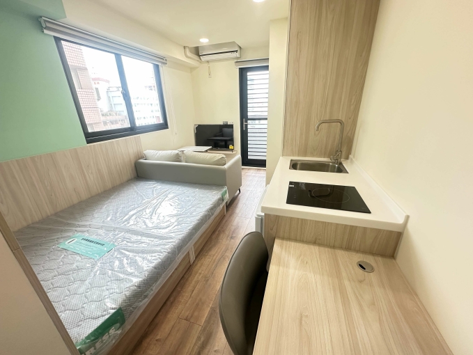 全新未住🍀陽台獨洗🍀台電分算🍀租屋補助🍀電梯🍀子母車🍀管理員🍀流理台🍀飲水機🍀獨立機車位（第1張）