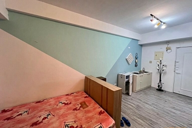 兆基社會住宅🏠近學區、夜市陽台套房，可租補短租到1/4（第1張）