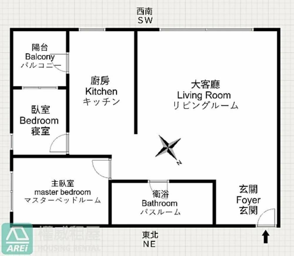 可租補∣輕軌C28∣麗晶天際∣高樓明亮二房平車∣寵物宅 - Image 2