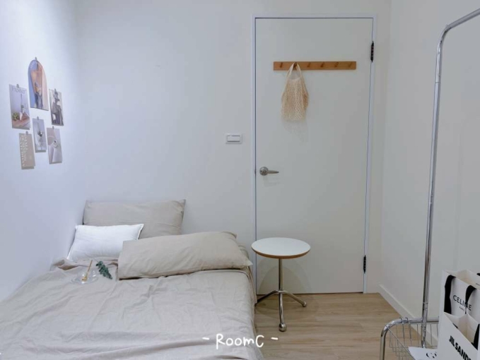 韓系奶油風設計房，六張犁站，可租補，可報稅，共生宅（第2張）