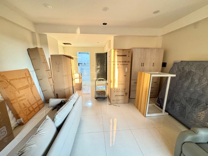 一房一廳🍀廚房🍀雙租屋補助🍀室內機車位🍀電梯🍀子母車🍀可小孩（第4張）