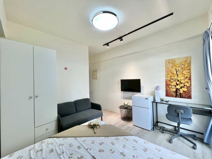 宇你相見💕陽台獨洗💕可租車位👍近中興大學 忠孝夜市（第7張）