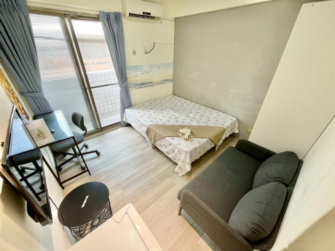 宇你相見💕陽台獨洗💕可租車位👍近中興大學 忠孝夜市（第2張）