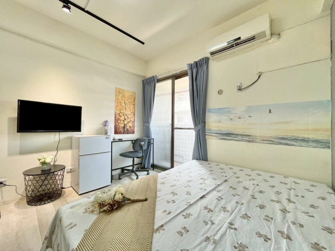 宇你相見💕陽台獨洗💕可租車位👍近中興大學 忠孝夜市（第3張）