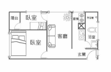 興大國圖館旁唯美全新整理小資族2房~可寵可租補 - Image 20