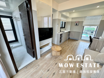 一房一廳🍀陽台獨洗🍀大露臺🍀流理台🍀電梯🍀子母車🍀飲水機🍀機車位🍀雙租屋補助（第4張）