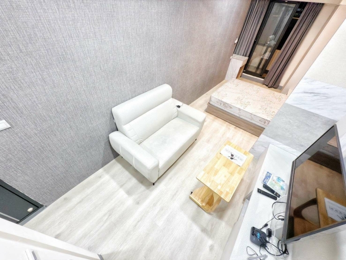 蓁心推薦💖北區推一下絕裂可租房屋補助可貓咪質感拉滿稀有格局衛浴沒有開窗有抽風陽台獨洗曬系統櫃傢俱全配爬樓梯套房(第1張)