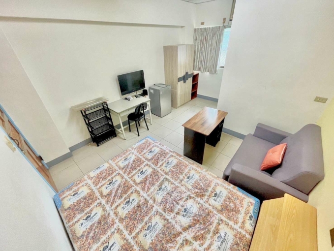 珍珠奶茶不要珍珠⚡獨立洗衣✨可租補✨佛心學生房💕近逢甲 中央公園⚡宇你相見（第2張）