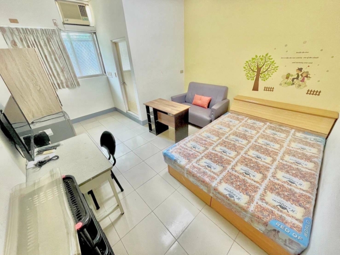 珍珠奶茶不要珍珠⚡獨立洗衣✨可租補✨佛心學生房💕近逢甲 中央公園⚡宇你相見（第1張）