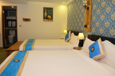 原木香杉雙床豪華房（第2張）