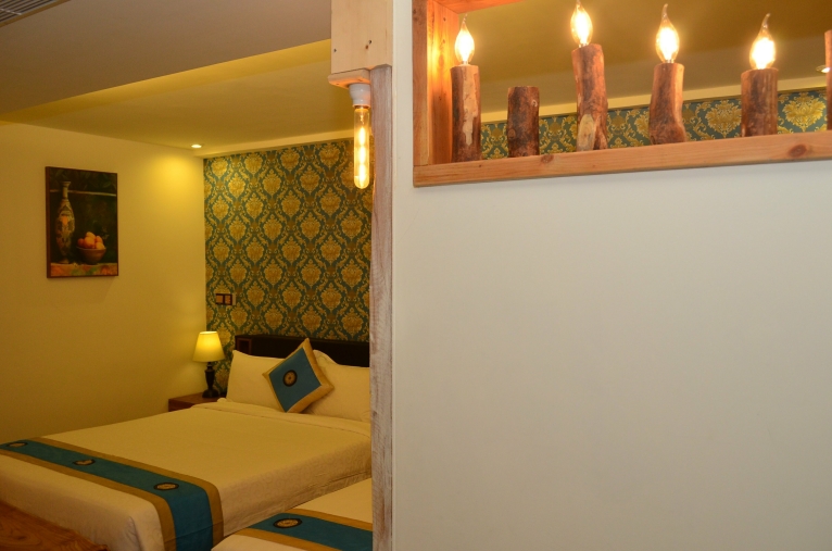 原木香杉雙床豪華房（第1張）