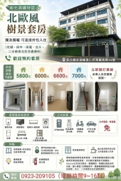 北歐風樹景獨立套房 可直接拎包入住(彰高鐵特區近社頭、田中、田尾、北斗、二水南來北往交通便利)（第15張）