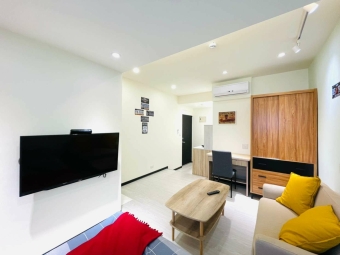 板橋區.捷運板新站.舒適設計感套房402（第1張）