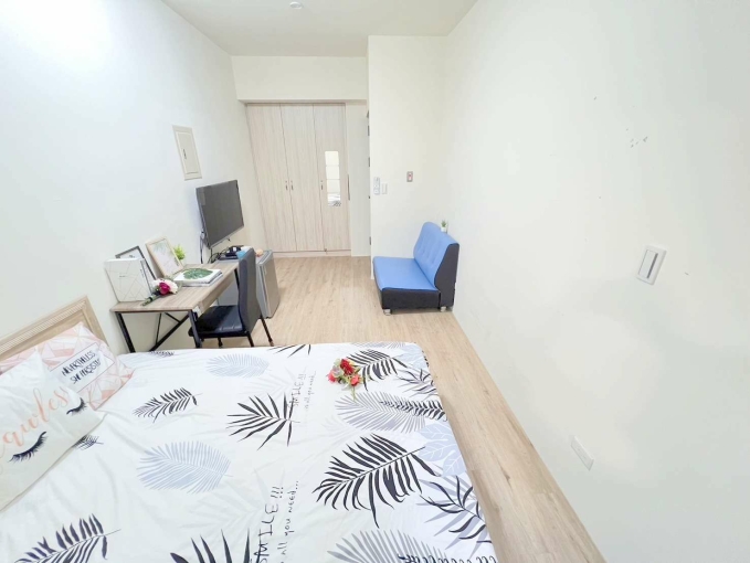 珍珠奶茶不要珍珠⚡可租補✨陽台獨洗💕近東海 台中工業區⚡宇你相見（第7張）