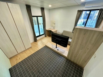 陽台獨洗🍀稀有可寵🍀租屋補助🍀可戶籍🍀子母車🍀飲水機🍀大露臺🍀職業友善（第4張）